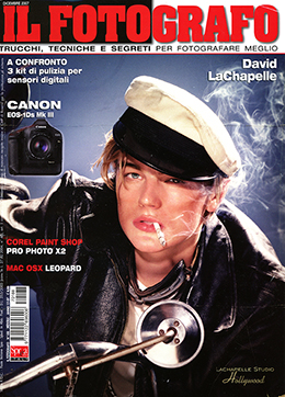 Il Fotografo n.188, dicembre 2007- copertina rivista